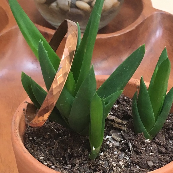 Vintage Jewelry - Vintage Solid Copper Cuff